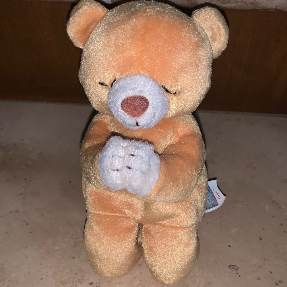 Ty Beanie Baby “Hope” Praying Bear from 1999. No tags.